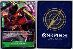 Dracule Mihawk Illustration Box Vol.4 ST12-003 One Piece NM - Image 3