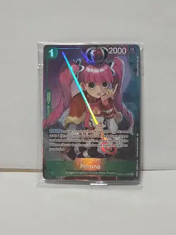 One Piece TCG Perona OP09-034 Illustration Box Vol. 4 Alt Art Promo Holo Sealed - Image 1