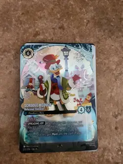Enchanted Scrooge McDuck - Reformed Ebenezer 235/204 Disney Lorcana Winterspell - Image 1