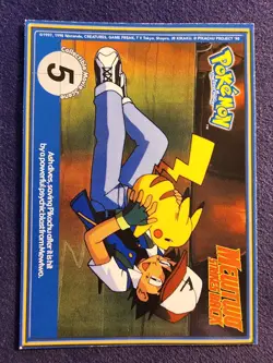 Pokemon - 1999 Burger King PokeTrivia Promo Card - Graveler #75 LP - Image 2