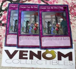 3x (M/NM) - There Can Be Only One - EXFO-EN076 - Super Rare - 1st Edition YuGiOh - Image 1