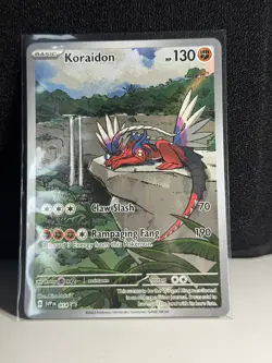 Koraidon SVP014 Black Star ETB Promo Scarlet & Violet Pokemon Card Sealed - Image 1