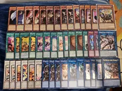 Yugioh 45 Card Tri-Brigade Yummy Deck Core Sprigans Kitt Cupsy Cooky Fraktall - Image 1