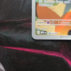 Marshadow 146/132 - Mega Evolutions Holo Illustration Rare Pokemon Card - NM - Image 4