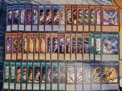 Yugioh 47 Card Drytron Mitsurugi Deck Core Diviner Benten Alpha Habakiri - Image 1