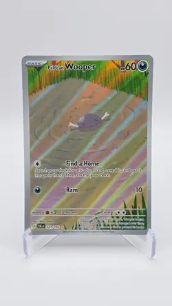 Paldean Wooper - 221/193 - Pokemon Paldea Evolved Illustration Rare Card - Image 1