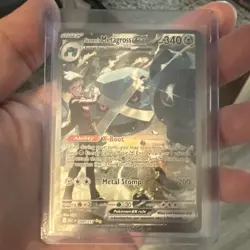 Steven's Metagross GX ASC 289/217 Full Art Foil Rare English 340 HP Pokemon Card - Image 1