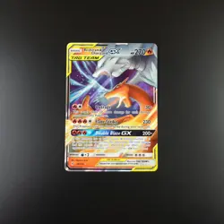 Reshiram & Charizard GX 20/214 Pokemon Unbroken Bonds Holo Full Art Card - Image 1