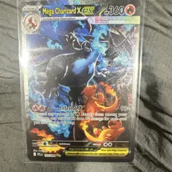 Pokemon Charizard ex 125/197 SV03 Obsidian Flames Holo Double Rare Full Art Card - Image 1