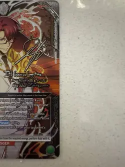 Union Arena Solo Leveling SR** 2 Star Choi Jong - In Card Signature Card Bandai - Image 4