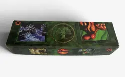 Vintage 1996 MTG Deck Storage Box Wizards of the Coast Empty 14” Long - Image 1