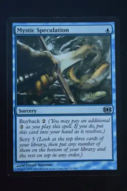 Magic The Gathering MTG MYSTIC SPECULATION Future Sight LP Lightly Played - Image 1