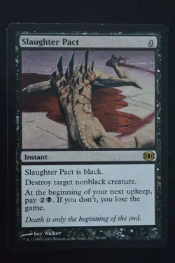 Magic The Gathering MTG SLAUGHTER PACT Future Sight LP Lightly Played - Image 1