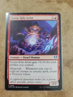 Storm-Kiln Artist #260 (NM) Commander Masters CMM Magic MTG - Image 1