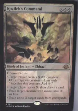 Kozilek's Command - Modern Horizons 3: #11, Magic: The Gathering Nm C252 - Image 1