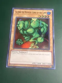 | Yugioh La Jinn the Mystical Genie of the Lamp LCKC-EN002 1st Ultra NM/M 🔥 | - Image 1
