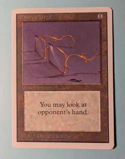 Glasses of Urza unlimited MTG Magic the gathering - Image 1