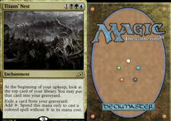 Magic the Gathering -MTG-Titans' Nest-Foil - Image 1