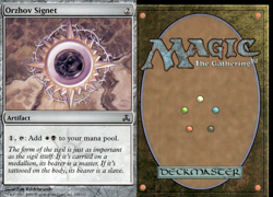 Magic the Gathering-MTG-Orzhov Signet - Image 1