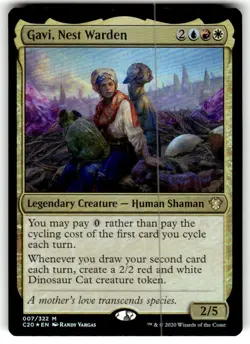 Gavi, Nest Warden Commander 2020 Foil MTG NM - Image 1
