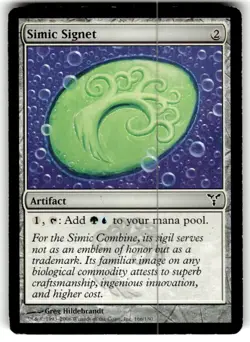 Simic Signet Dissension Regular MTG - Image 1