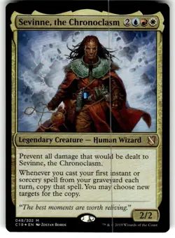 Sevinne, the Chronoclasm Commander 2019 Foil MTG NM - Image 1