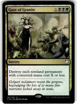 Gaze of Granite - Commander: 2020 - Magic the Gathering MTG Nice! - Image 1