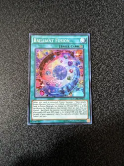 Yu-Gi-Oh! Brilliant Fusion CORE-EN056 Super Rare Nr Mint - Image 1