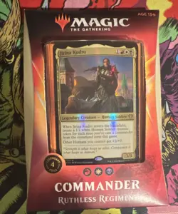 Magic: The Gathering Commander Ruthless Regiment Deck Sealed New Unopened - Image 1