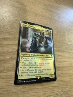🇬🇧 MTG Doctor Who – Cult of Skaro (R 0117) – Surge Foil Extended Art NM - Image 2