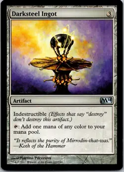 Darksteel Ingot U Magic 2014 (M14) 207 NM Normal - Image 1