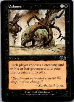 Exhume C Urza's Saga 134 MP Normal - Image 1