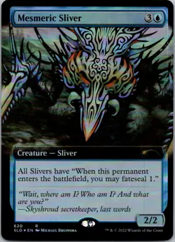 Mesmeric Sliver (Extended Art) Secret Lair Drop Series NM Foil - Image 1