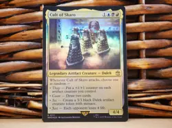 MTG Cult of Skaro 0117 FOIL RARE | NM Near Mint | WHO | 2023 - Image 1