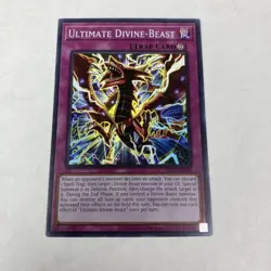 Yugioh Ultimate Divine-beast Egs1-en004 Egyptian God Deck Slifer The Sky Dragon - Image 1