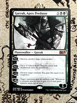 Garruk, Apex Predator - Magic 2015 (M15) - 210 - #Near Mint Magic the Gathering - Image 1