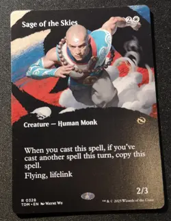Sage Of The Skies - Borderless - TDM - MTG - EN - NM - 0328 - Image 1
