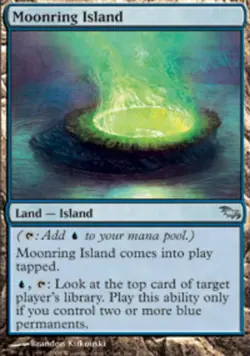 4x Moonring Island ~ Near Mint Shadowmoor MTG Magic x4 4 UltimateMTG Playset Lan - Image 1