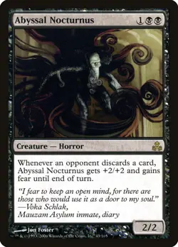 MTG Magic the Gathering Abyssal Nocturnus (43/165) Guildpact LP - Image 1