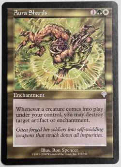 Aura Shards Invasion MTG Magic the Gathering Uncommon - Image 1