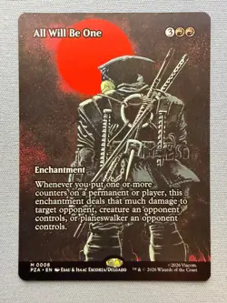 All Will Be One #8 - Teenage Mutant Ninja Turtles TMNT MTG Non-Foil NEAR MINT - Image 1