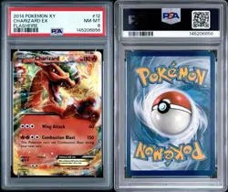 Pokemon TCG XY FlashFire Charizard EX 12 PSA 8 Near Mint-Mint - Image 3