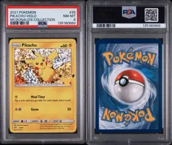 Pokemon Pikachu McDonalds Promo Holo SWSH025 25/25 PSA 8 2021 - Image 3