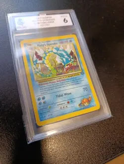 Pokemon: Gym Challenge RARE 2000 Holo Misty's Gyarados 13/132 GRADED MGC 6 - Image 5