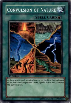 Convulsion of Nature 1st Edition Asian English Common LOD-084 Yu-Gi-Oh! - Image 1