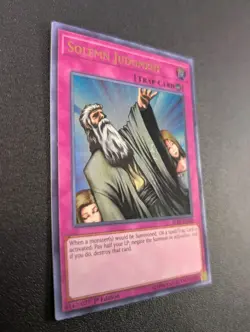 Solemn Judgment - BLRR-EN100 - Ultra Rare - 1st Edition LP - Image 2