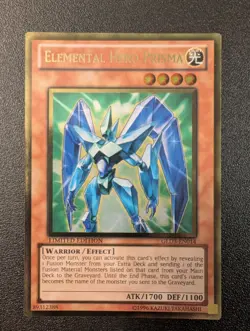 Elemental Hero Prisma - GLD3-EN014 - Gold Rare - Limited Edition - Image 1