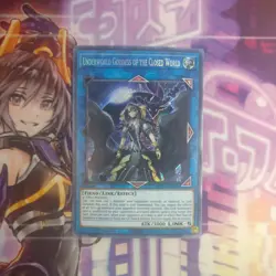 1X UNDERWORLD GODDESS OF THE CLOSED WORLD BLVO-EN050 1ST SECRET DAMAGED YUGIOH - Image 1