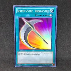 Reaper Scythe Dreadscythe DRLG-EN012 1st Edition Super Rare NM- Yu-Gi-Oh! Card - Image 1