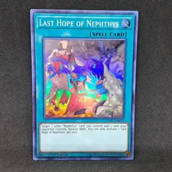 3x Last Hope of Nephthys HISU-EN010 1st Edition Super Rare NM Yu-Gi-Oh! Card - Image 3